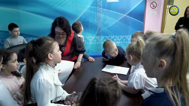 В рамках урока профориентации первоклассники побывали в СМИ Красноселькупского района