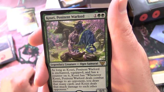 Kamigawa: Neon Dynasty Commander Deck: Upgrades Unleashed Unboxed