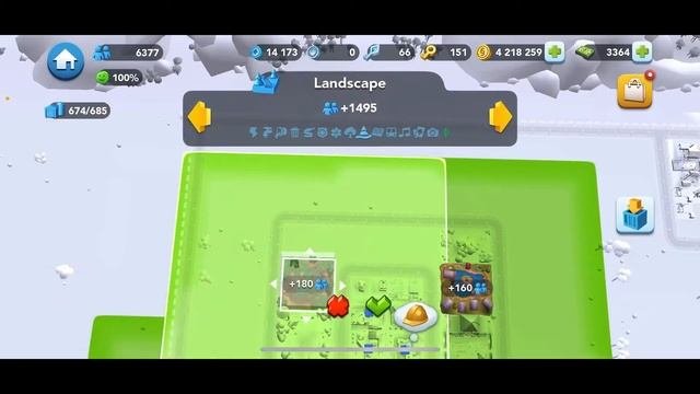 4.5 Stars SimCity Buildit Design Challenge - City of Gardens