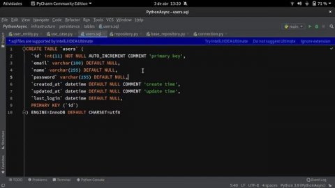 Python Assíncrono: Starlette + Uvicorn e banco de dados MySQL