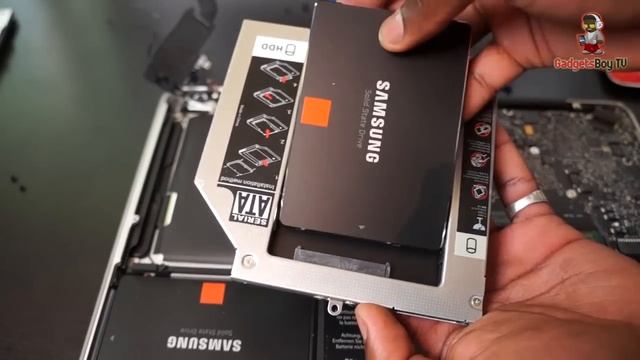 How To Add Second A SSD To Replace Optical Drive MacBook Pro 2012