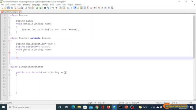 OVERLOADING|OVERRIDING| JAVA LAB| BEC JAVA LAB | EXPERIMENT4  |JAVA PROGRAMMING