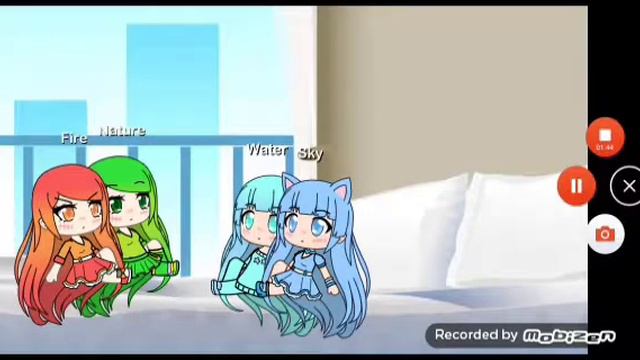 Мини фильм Gacha Life Четыре стихии