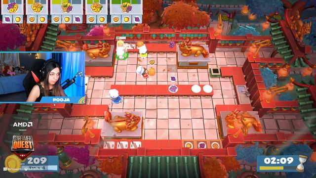 OVERCOOKED 2 | AMD presents Streamer Quest Event with Windows 11 & Xbox Game Pass |