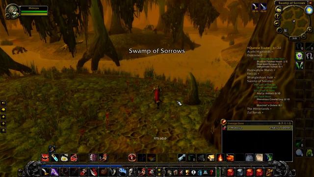 WOW CLASSIC: ROGUE LEVELING #37| Another Swamp... 47+