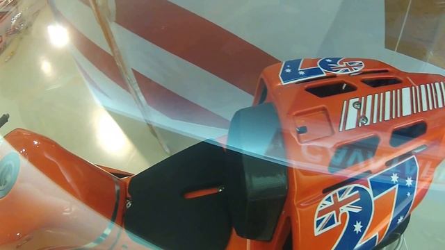 Ferrari Museum - Valentino Rossi And Casey Stoner's 2007 MotoGP Bikes