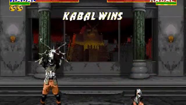 Ultimate Mortal Kombat 3 - Genesis & Mega Drive - Kabal - Babality