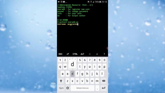CARA MEMBUAT AKUN TERMUX
