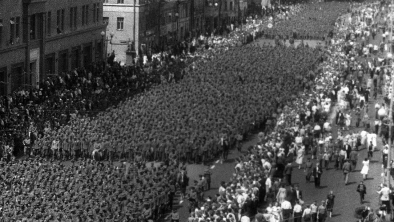 80 лет назад по Садовому кольцу в Москве "маршем побежденных" шли пленные немцы