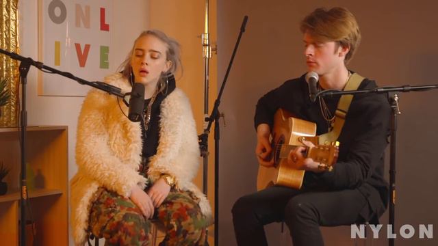 Billie Eilish performs for NYLON