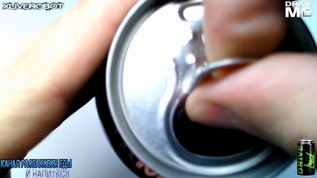 Распаковка и Обзор Еды и Напитков Энергетический Напиток "DRIVE ME" ENERGY DRINK, 0.5 л.