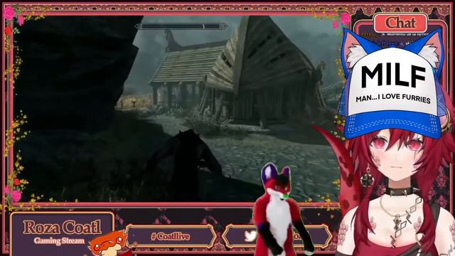 Roza Coatl - Soy un #furry en #skyrim