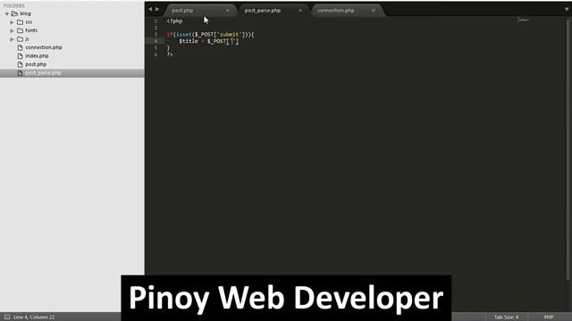blog tutorial part 2