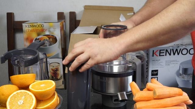Kenwood AT312 & AT641 Unboxing And Test Juice Extractor