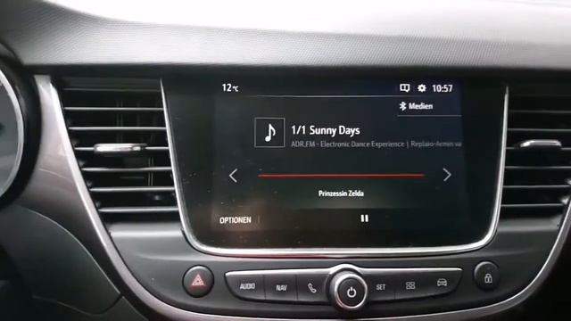 Opel Crossland-X Webradio ohne Kabel hören
