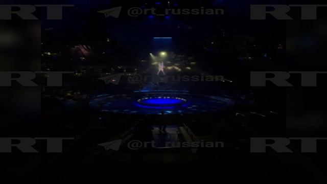Воздушная гимнастка сорвалась во время  представления в Кисловодске