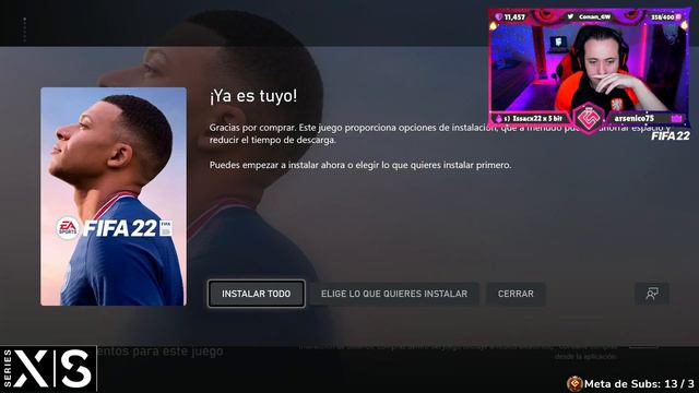 JUEGA 20 HORAS FIFA 22 CON EA PLAY | XBOX ONE SERIES S|X y PS5 | SOLO PARA USUARIOS DE NEXT GEN