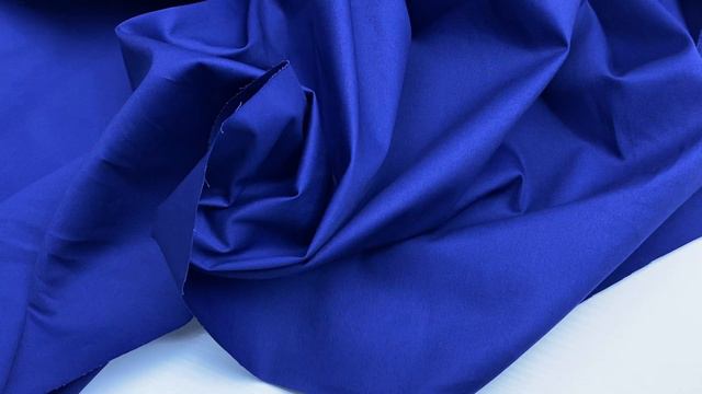 Хлопок сине-фиолетового цвета однотонная 16846