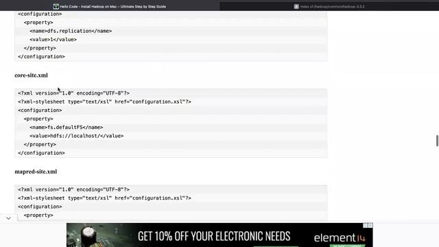 Hadoop Installation On Mac || 100% working || 2022