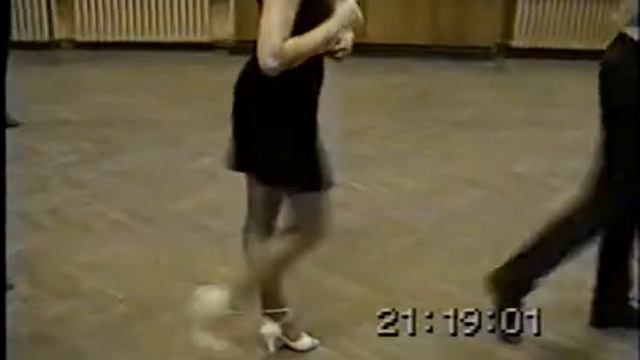Занятие по румбе, 1997 год, 4 часть