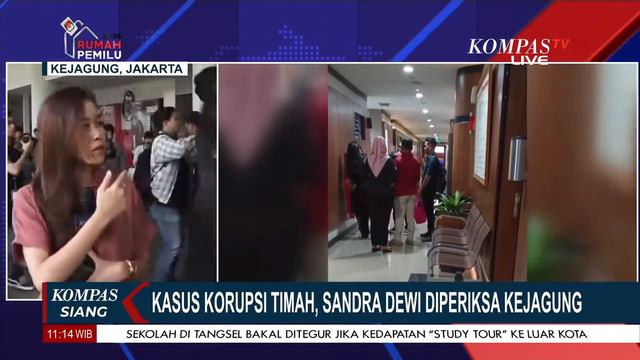 Kejagung Periksa Sandra Dewi dalam Kasus Korupsi Timah yang Jerat Harvey Moeis