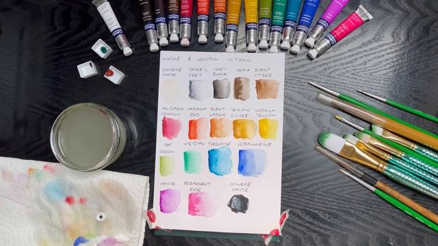 Beginner Tests Winsor and Newton's Cotman Watercolour Paints!