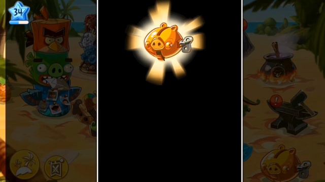 Angry Birds Epic - Golden Pig Opening On Rainbow Bar Chaos