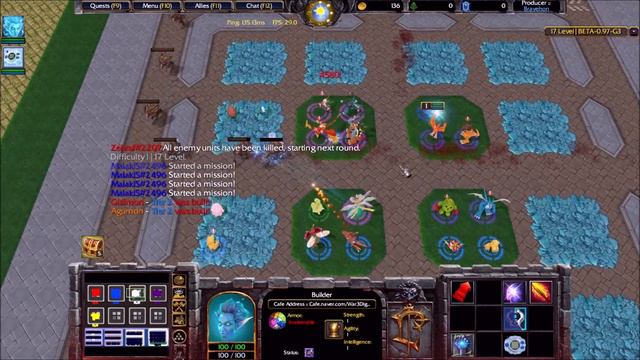 Warcraft 3 Reforged Custom games | Digimon Random TD | Easy mode clear