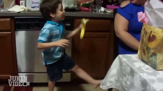 April Fools Prank Backfired! | Little Kid LOVES Banana