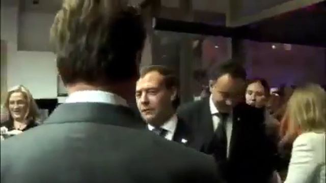 Медведев и Шварценеггер