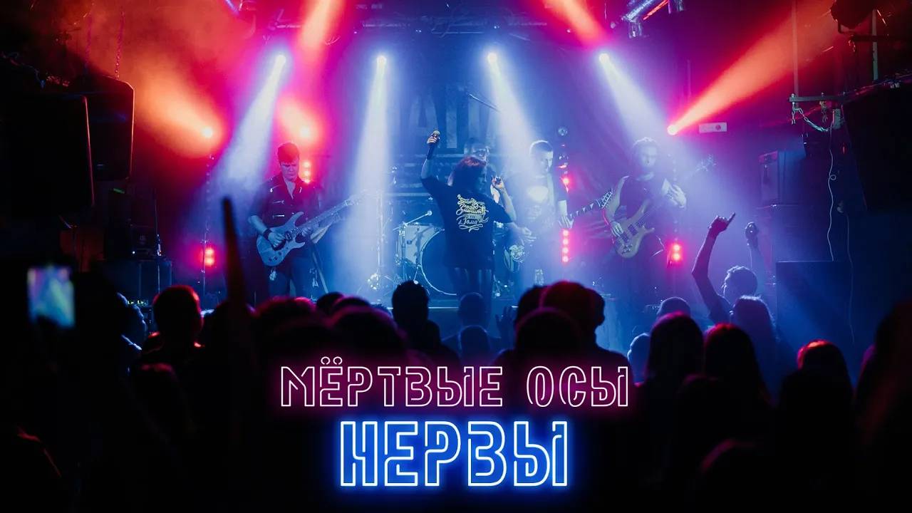 Мёртвые Осы - Нервы (Концертный клип