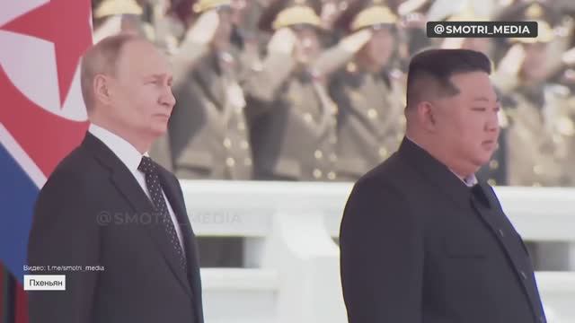 Завершился государственный визит Владимира Путина в КНДР