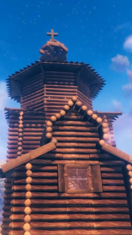 Valheim: Деревянная церковь / Wooden church