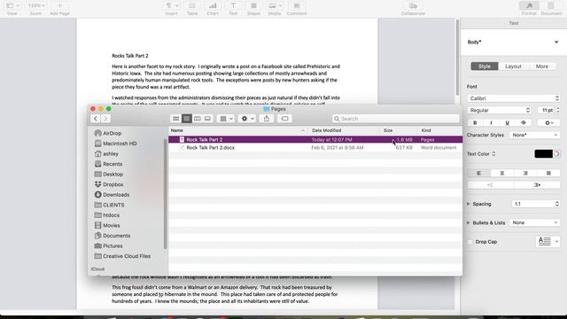 Extract Images from a Pages Document on a Mac
