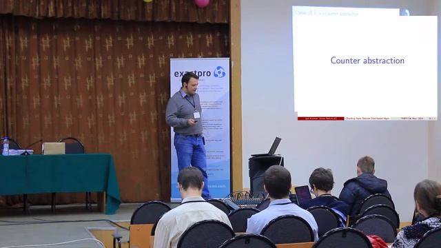 TMPA-2014: Parametrized Model Checking of Fault tolerant Distributed Algorithms Part 1