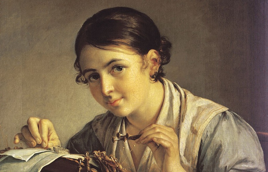 "Кружевница" (1823) Василия Тропинина