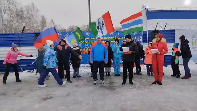 Открытие спартакиады "Спортивное село" 10.02.24 (с. Верх Тула, НСО)