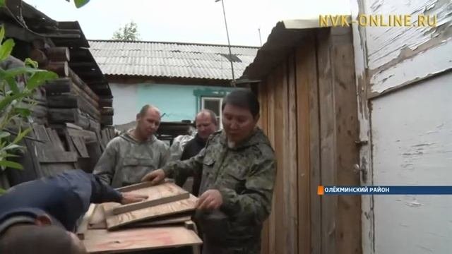 В Олекминском районе семья приютила косулю