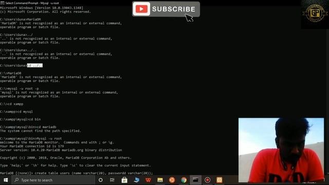 How to connect database using PHP in xampp  Create a new database  Tamil