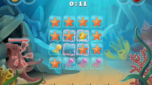 15 Defense. Underwater Battle