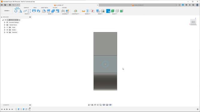 Пошаговое создание 3D модели для печати | Урок Autodesk Fusion