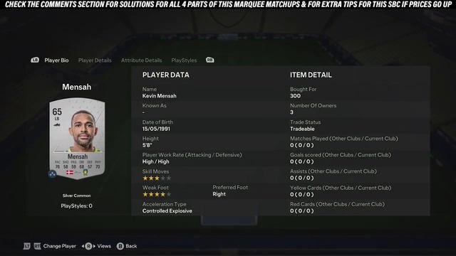 FC 24 Marquee Matchups – Genoa v Inter SBC - Cheap Solution & Tips