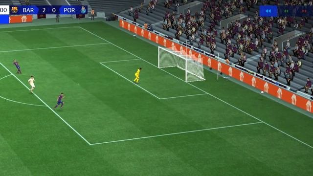 EA Sports FC Mobile 24 - FC Barcelona Vs FC Porto - UCL - Group Stage - Gameplay A33 60 FPS 4K