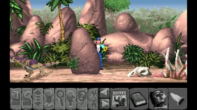 To the Land of Dinos, and the End Game Flight of the Amazon Queen playthrough (16/16) f