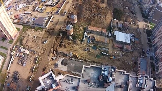 Вид на Коммунарку с воздуха.  Часть 8