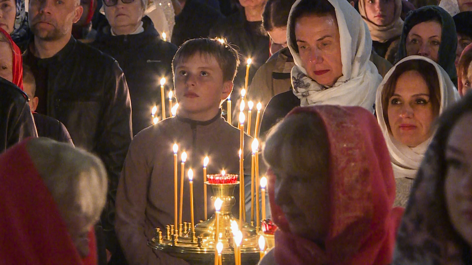 Православные верующие отметили святую Пасху