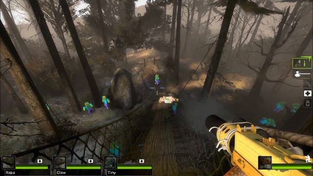 Left 4 Dead 2: Minecraft Zombies and Special Infected Pt 1