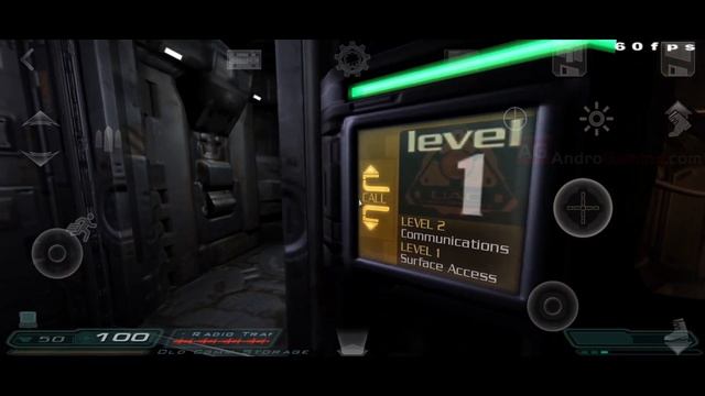 Doom 3 on Android Touchscreen Only