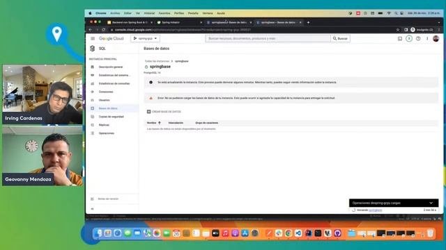 Desarrollar un backend con Spring Boot en Google Cloud