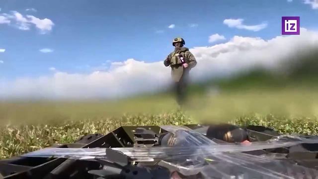 Бойцы РФ взорвали укрепленный опорник ВСУ наземным дроном «Лягушка»